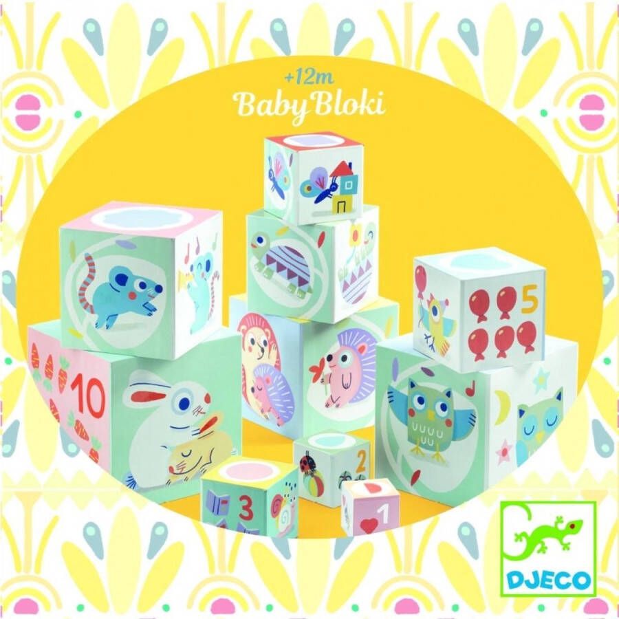 Djeco baby speelgoed BabyBloki *