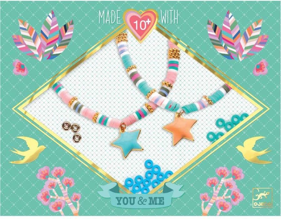 Djeco DJ00021 Juwelierswerk van armbandjes voor kinderen 10 jaar Meerkleurig
