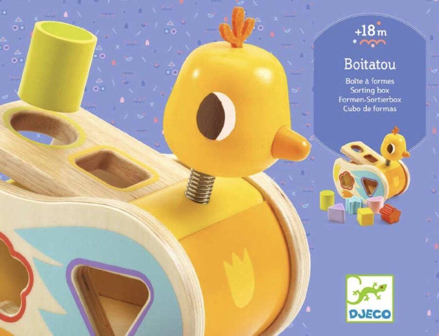 Djeco Doos met insteekblokken