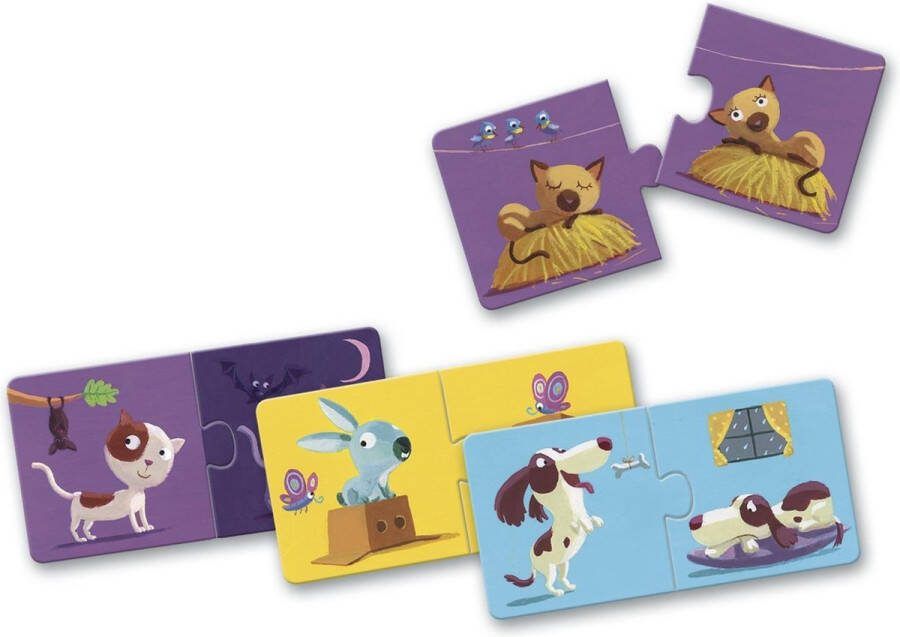 Djeco Duo Puzzel Tegenovergesteld