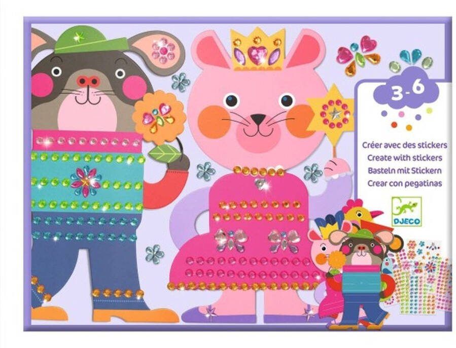 Djeco Glitter Knutselpakket