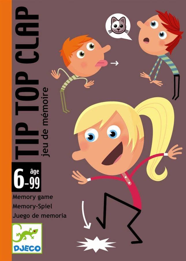 Djeco Kaartspel Tip Top Clap
