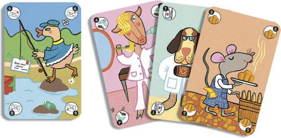 Djeco Kaartspel Happy Family 5-99j