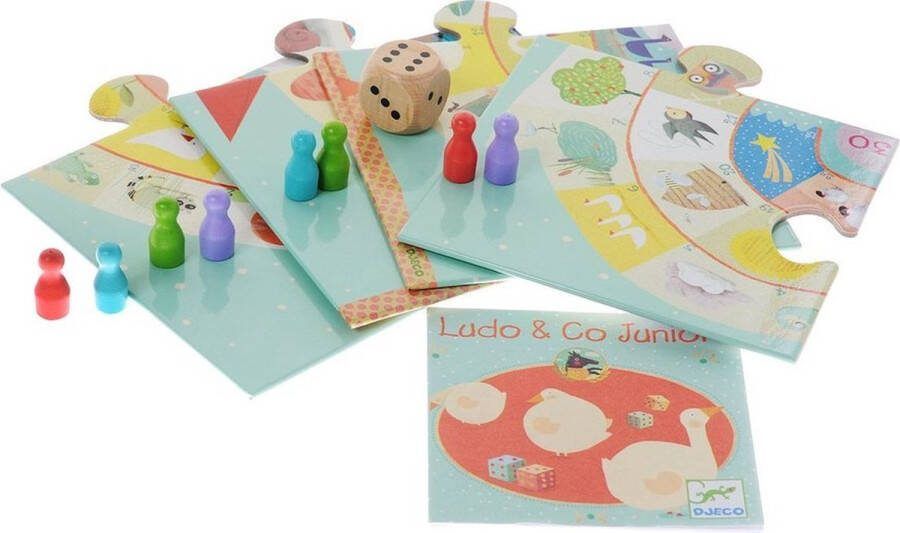 Djeco Mens Erger Je Niet & Ganzenbord Junior