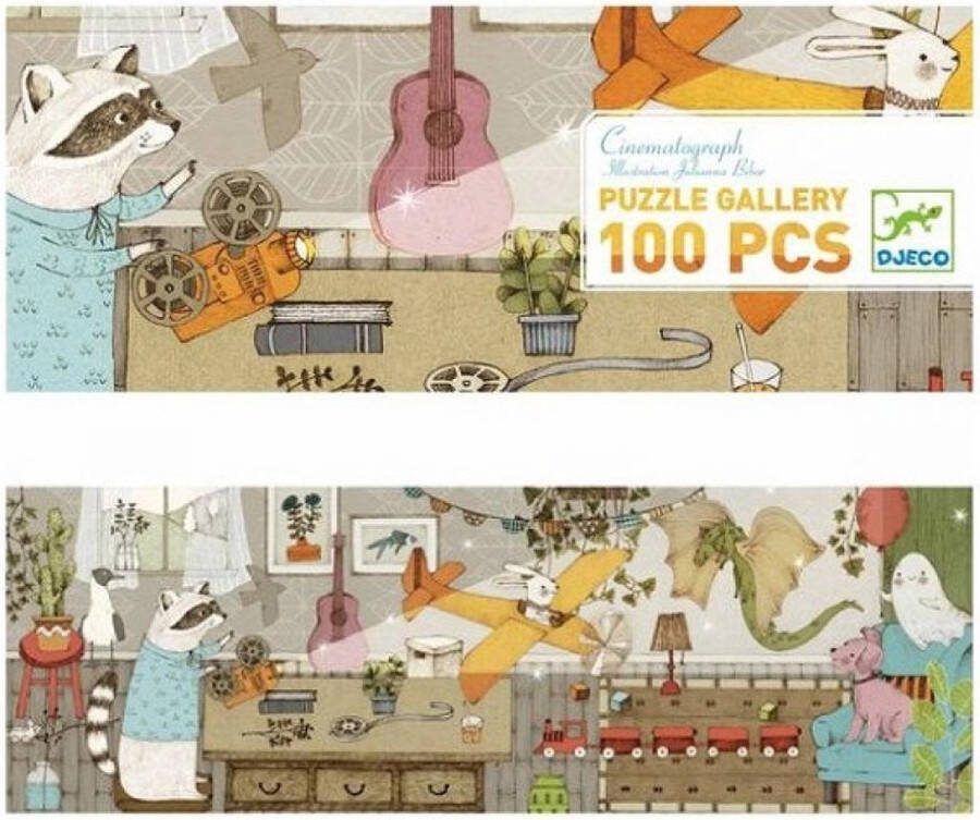 Djeco Puzzel Cinematograph 100 stukjes