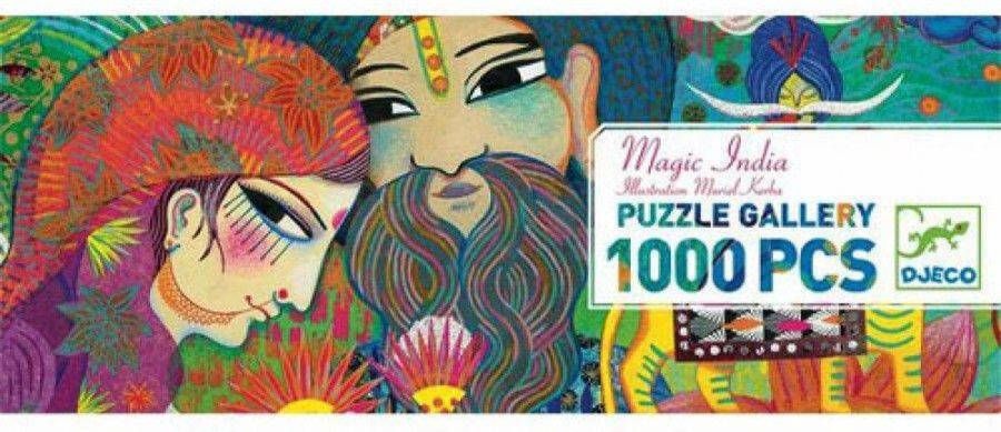 Djeco Puzzel Gallery Magic India 1000 stukjes