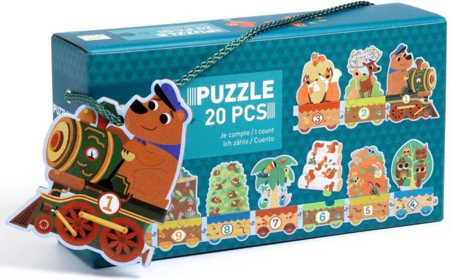 Djeco puzzel trio ik tel +3jr