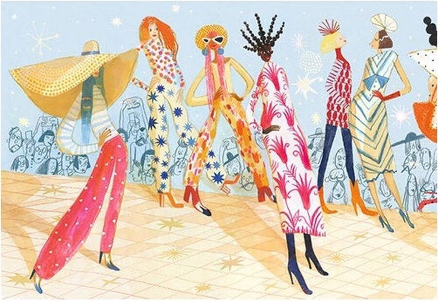 Djeco puzzels gallery Fashion show