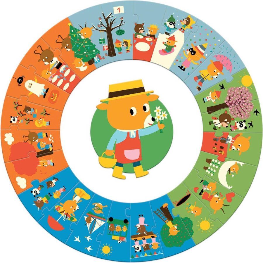 Djeco reuzenpuzzels The year