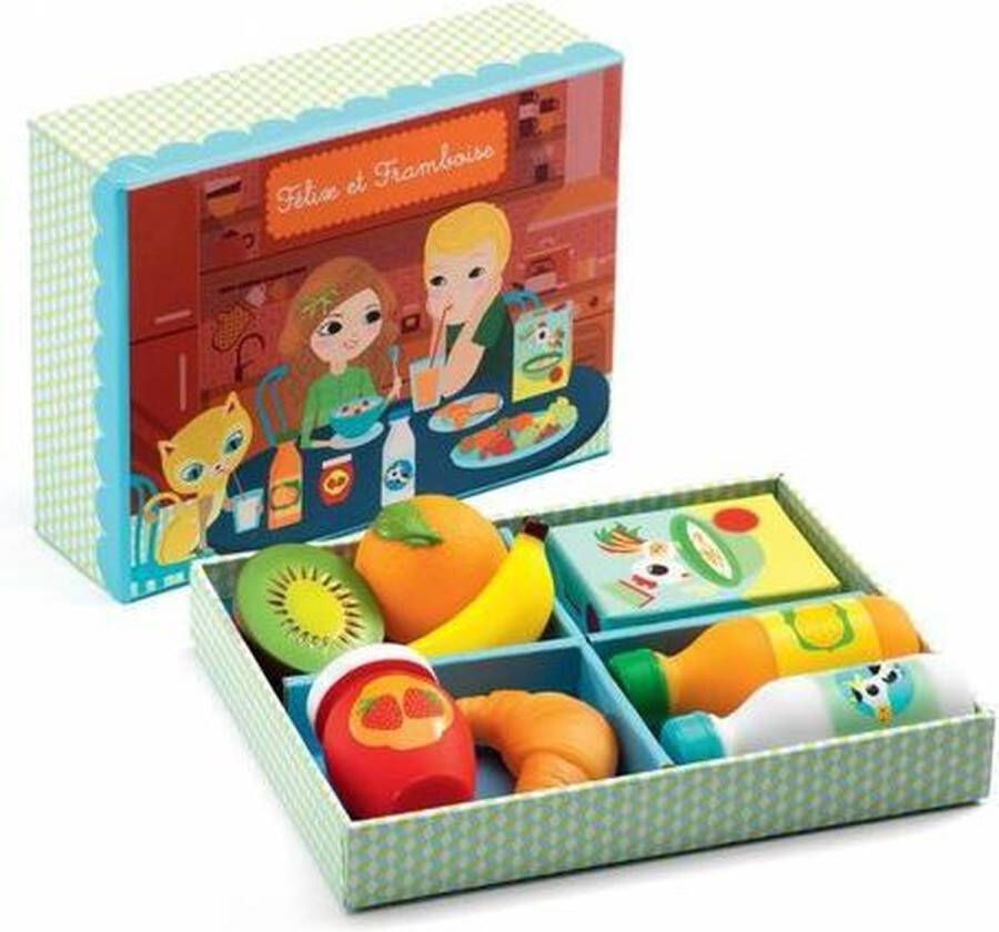 Djeco Speelgoedeten en -drinken 8-delig Lunchbox