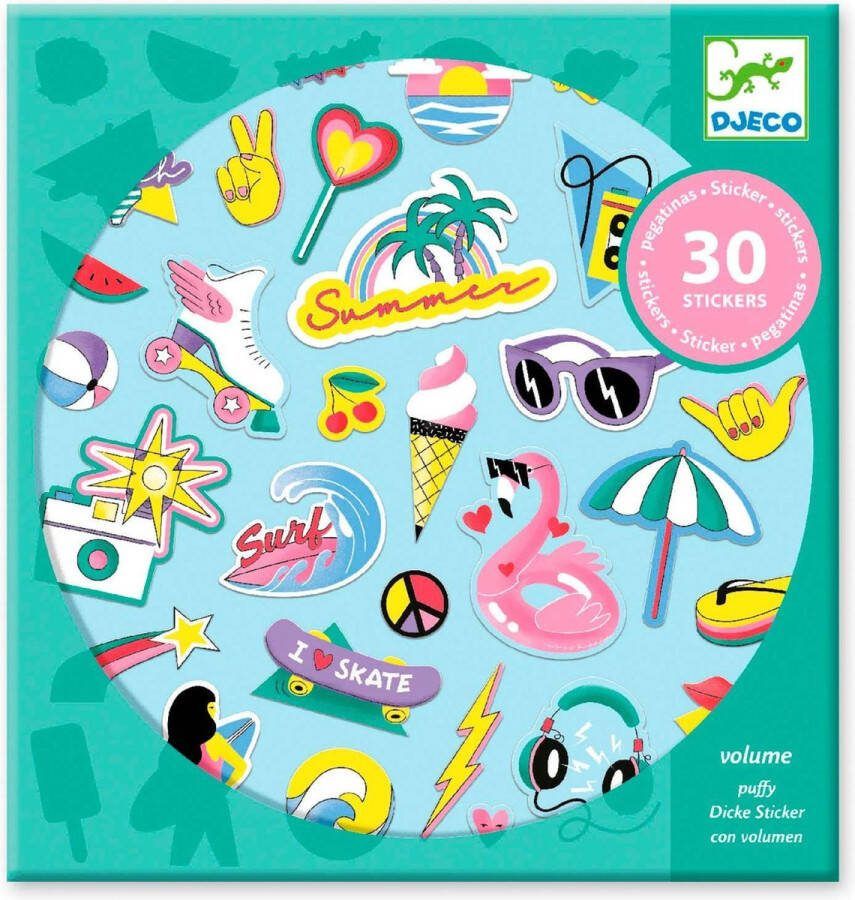 Djeco Stickers California 30st