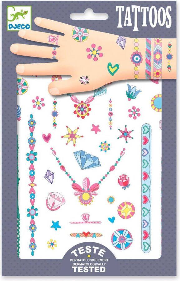 Djeco Tatoeages: Juwelen van Jenni