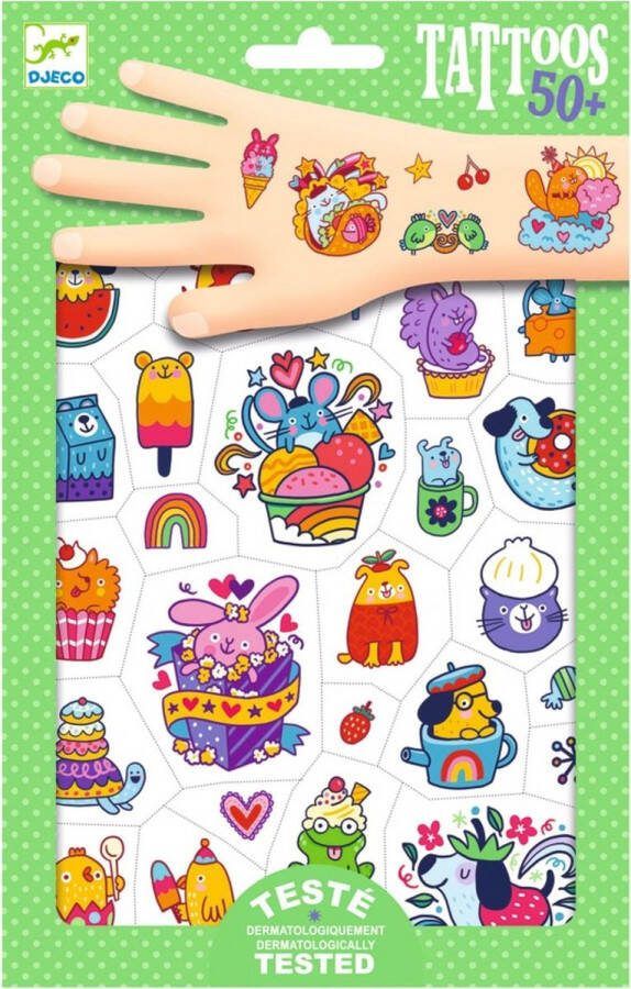 Djeco Tatoeages: Lieve Mimi