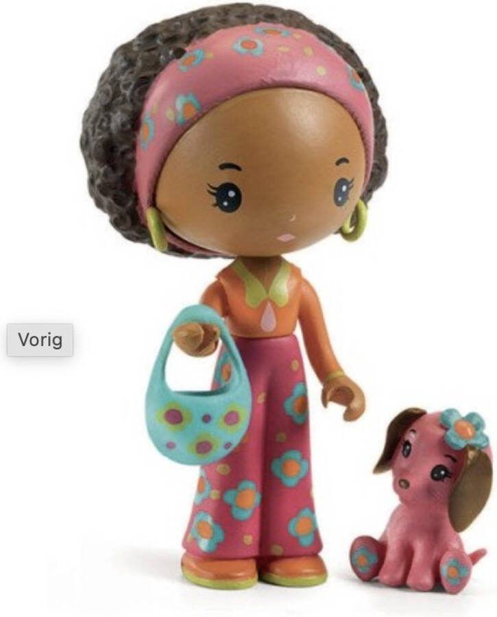 Djeco Tinyly figuren Poppy & Nouky