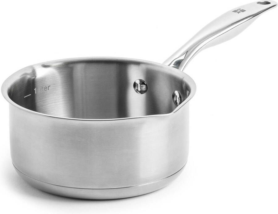 Dagelijkse Kost door Jeroen Meus steelpan ø16cm 1 5L RVS inductie PFAS-vrij