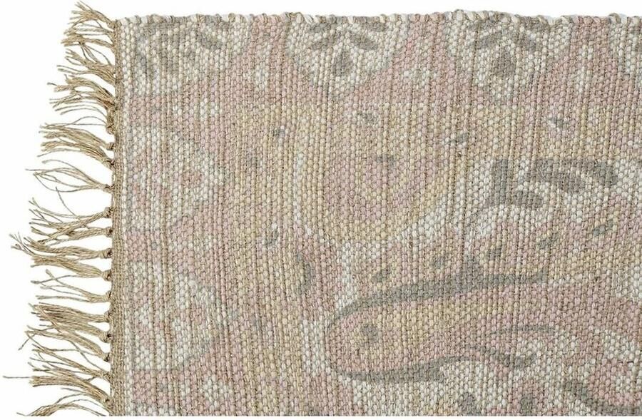 DKD Home Decor Tapijt 200 x 290 x 0 5 cm Rood Polyester Groen Arabisch (2 Stuks)