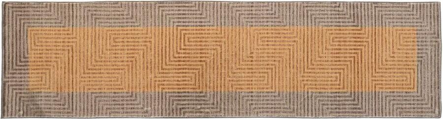 DKD Home Decor Tapijt Geel (60 x 240 x 0 7 cm)