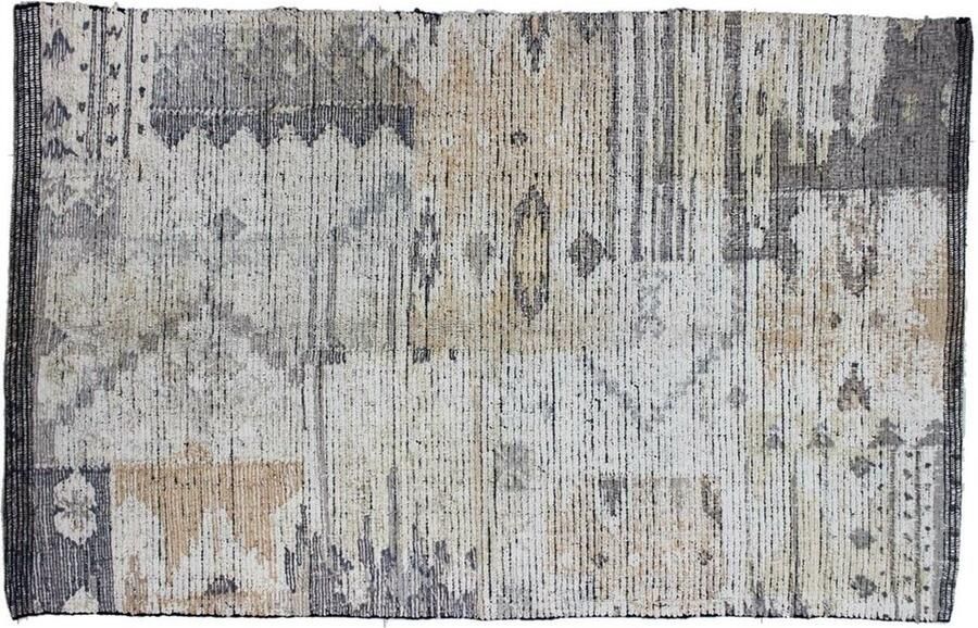 DKD Home Decor Tapijt Polyester Katoen Multicolour (160 x 230 x 0 7 cm)
