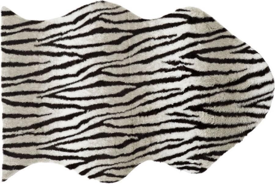 DKD Home Decor Tapijt Zwart Oranje Koloniaal Jungle 60 x 90 x 2 cm