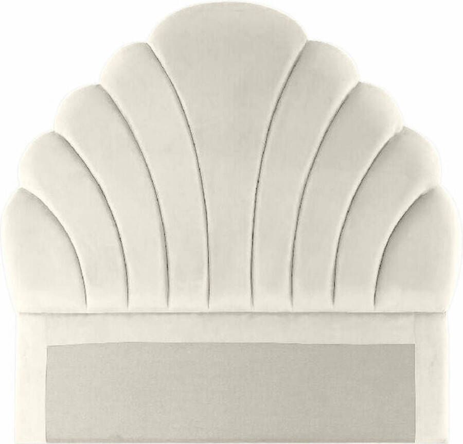 Maison de france Nachtkastje bed header polyester mdf 162x5x162 white wit