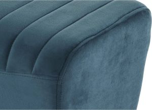DKD Home Decor Kruk 90 x 31 x 47 cm Metaal Turkoois