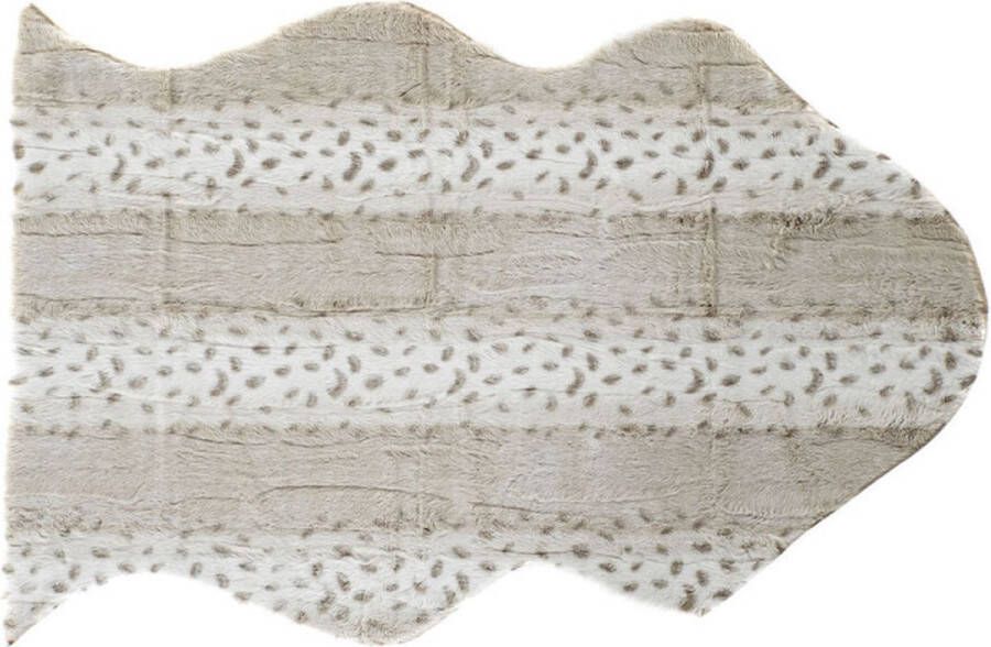 DKD Home Decor Tapijt Met huid 60 x 90 x 2 cm