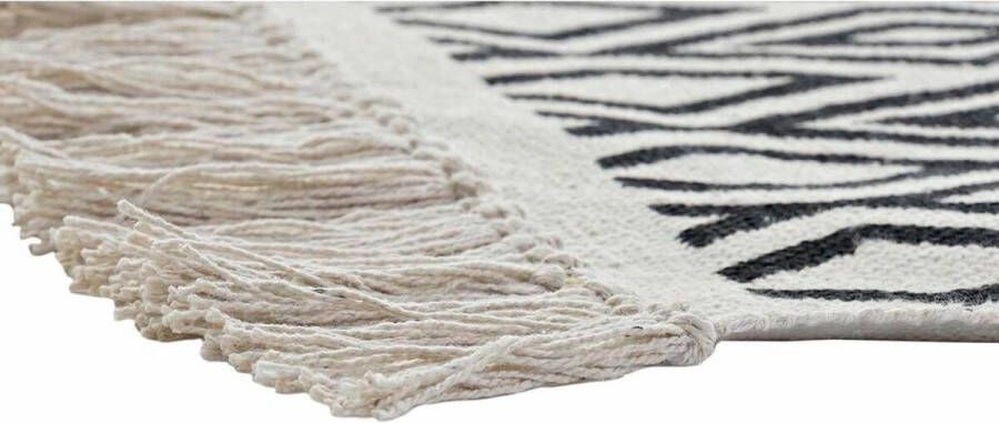 DKD Home Decor Tapijt Zwart Wit (120 x 180 x 0 7 cm)