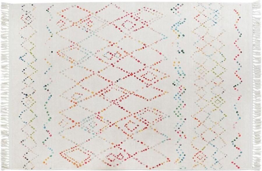 Dkd home Tapijt Decor Multicolour Ruiten 160 x 230 x 0 7 cm