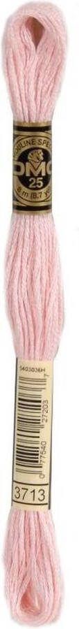 DMC 6 stuks Borduurgaren-3713 Rose