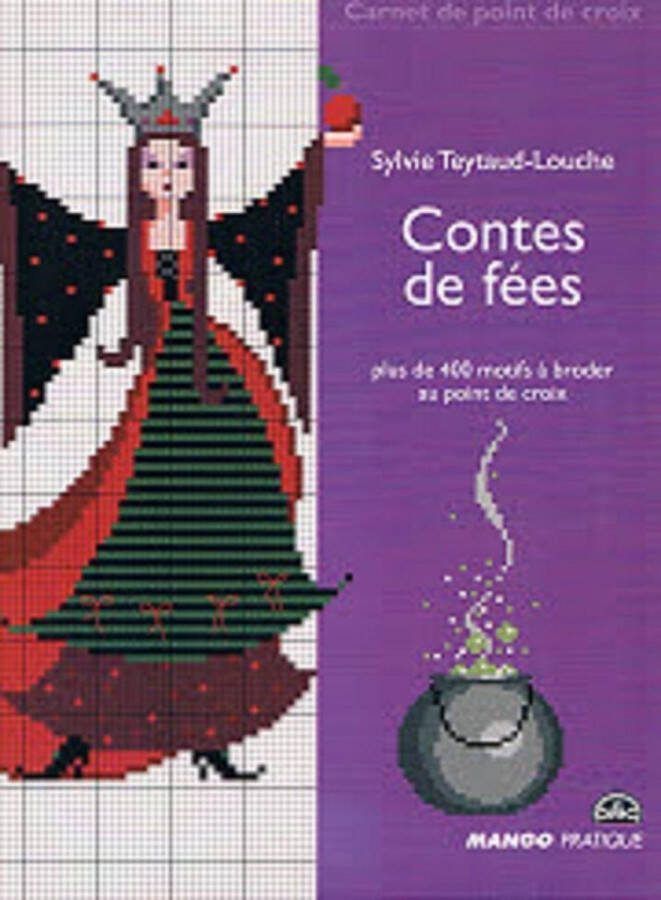 DMC borduurpatronen boek Contes de fees