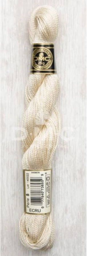 DMC Ecru Mouline Special borduurgaren pearl dikte 5 25gr