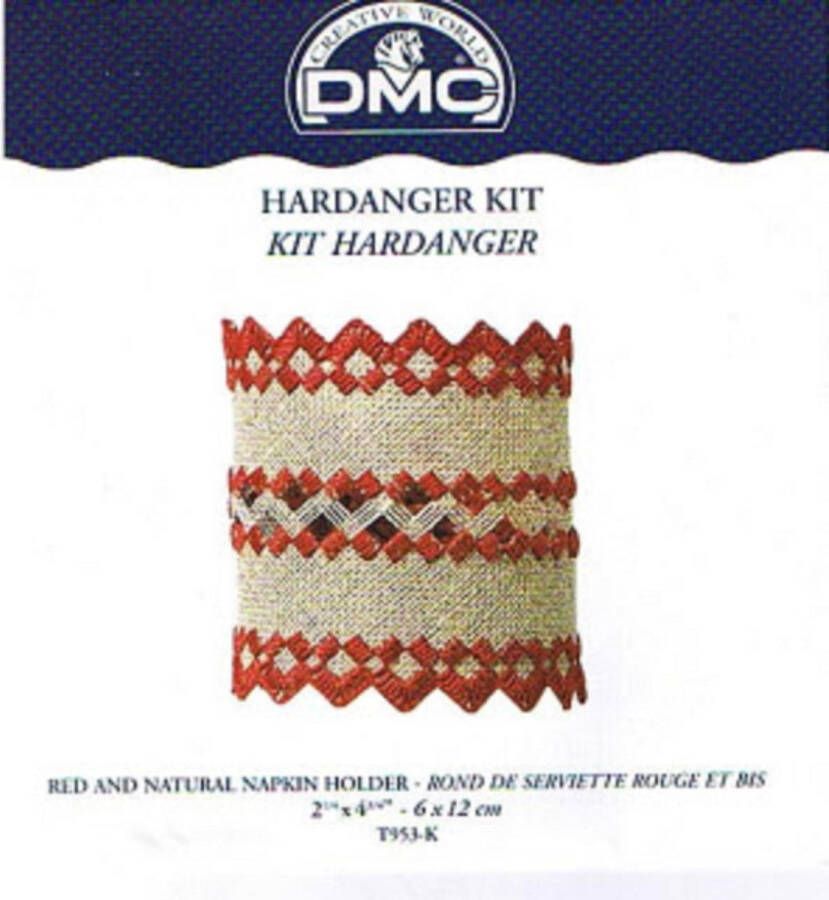DMC Hardanger pakketje Servetring