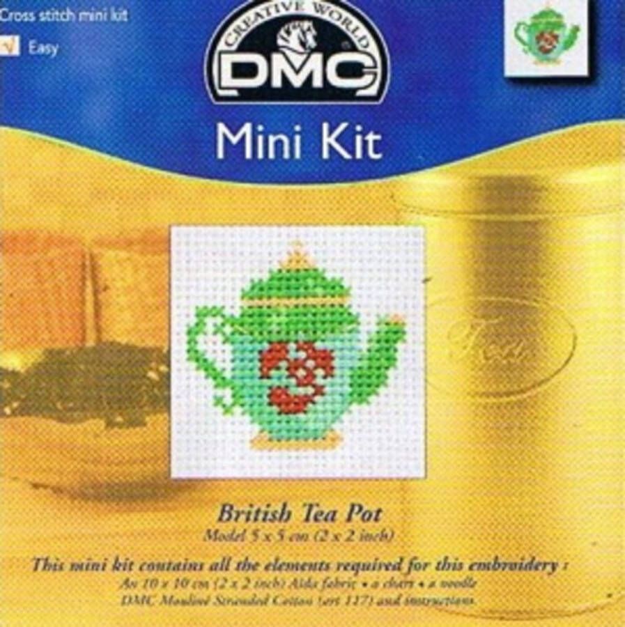 DMC Mini Borduurpakket (Thee) Tea Preparation Nr T706K 2