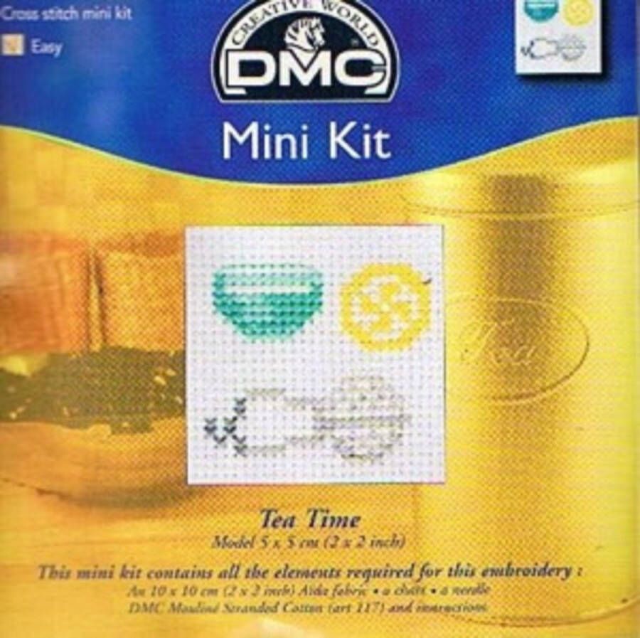 DMC Mini Borduurpakket (Thee) Tea Preparation Nr T711K 2