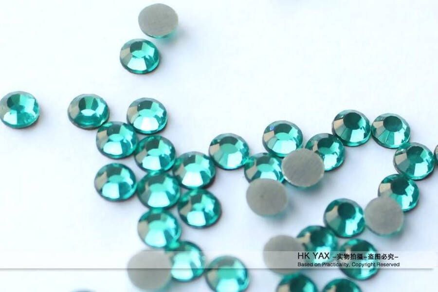 DMC Strass steentjes 5 A Hotfix Aquamarine SS12