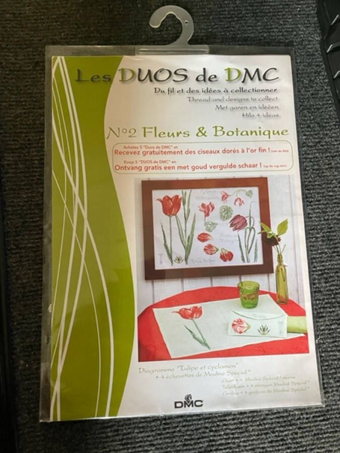 DMC Telpatroon van Nr 14561B met 4 gratis strengen
