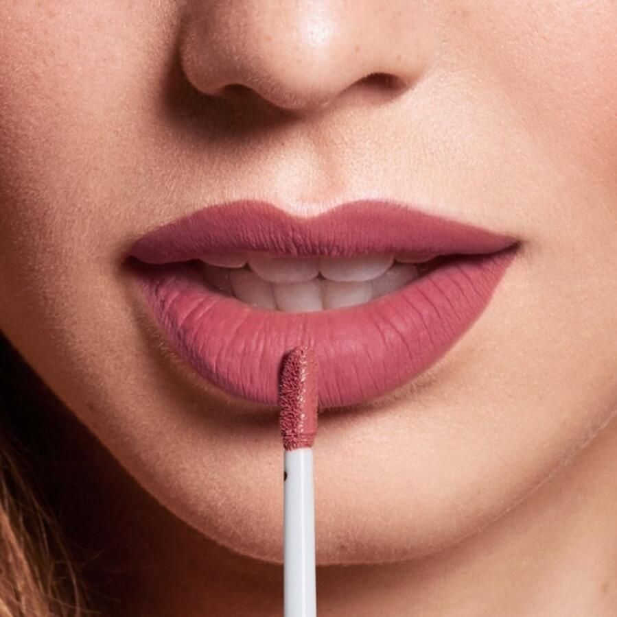 Dobner Cosmetic Natuurlijke LIQUIDLIPS Fluïde Lipstick MAT perfecte dekking en langdurige intensieve kleur 01 Wild Rose 6ml