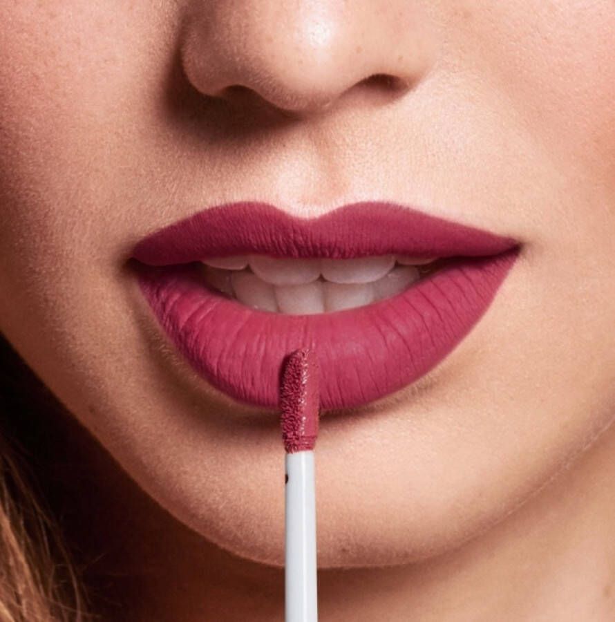 Dobner Cosmetic Natuurlijke LIQUIDLIPS Fluïde Lipstick MAT perfecte dekking en langdurige intensieve kleur 06 Bordeaux 6ml