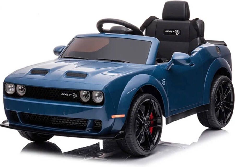 Dodge Challenger SRT Kinderauto 12V Blauw