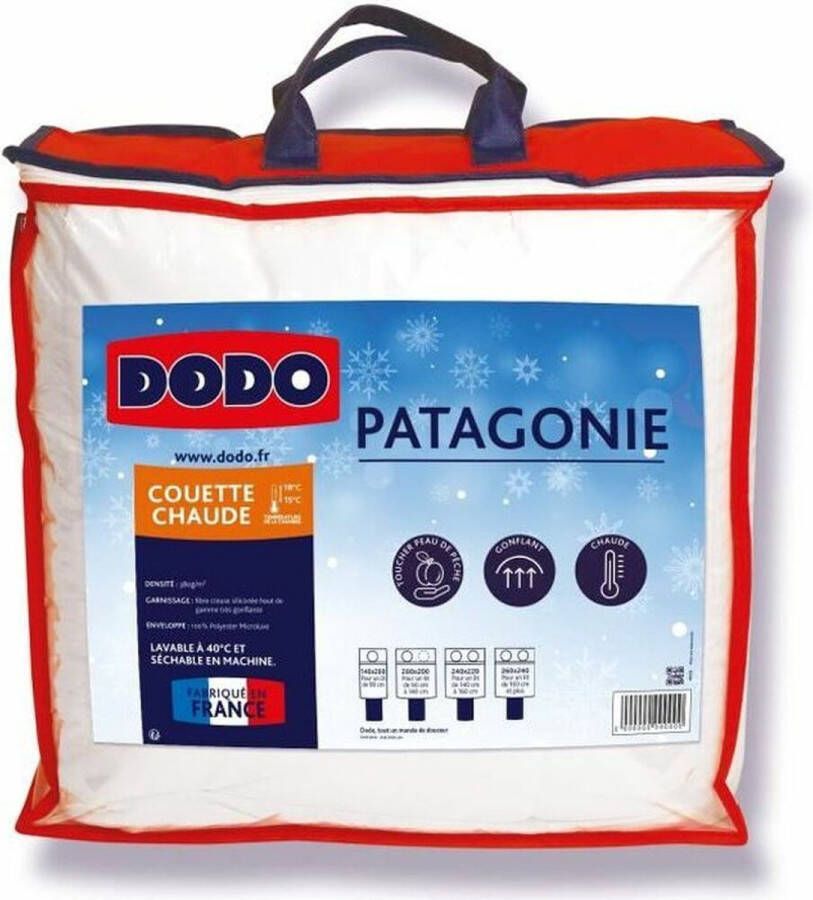 Dodo Toys DODO Patagonia Wit warm dekbed 220 x 240 cm