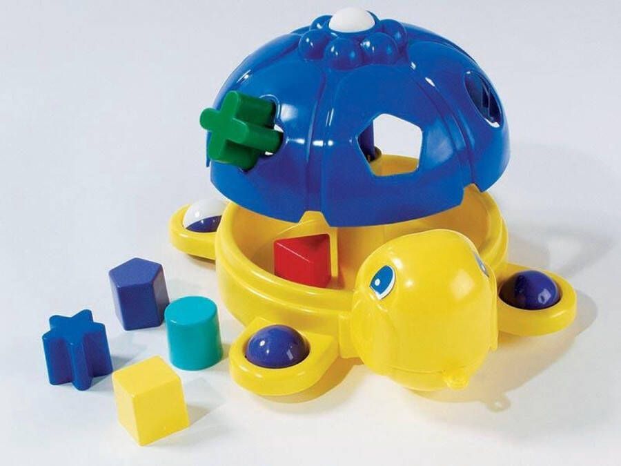 Dohany Toys Vormenstoof Schildpad Blauw