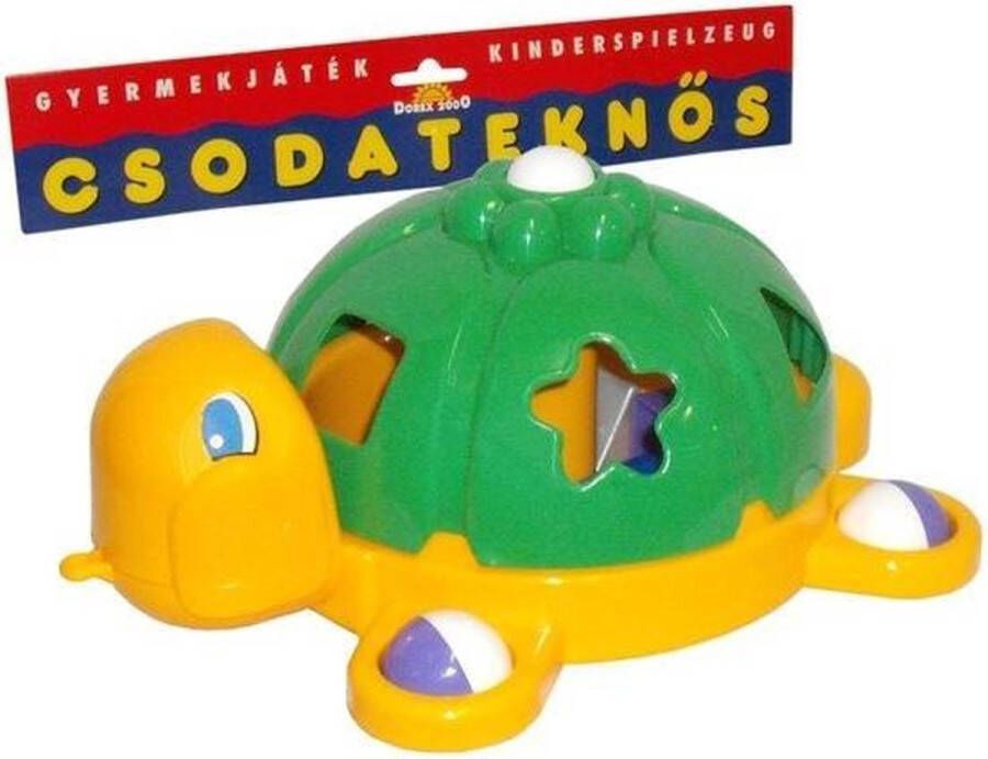 Dohany Toys Vormenstoof Schildpad Groen