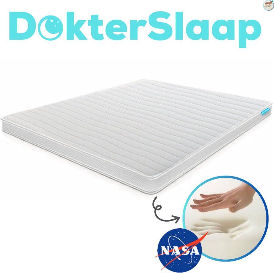 Dokterslaap© 12cm Dik Hotel XL 160x200 Traagschuim Nasa – Antibacterieel Matrastopper Topdekmatras Topdek matras Topmatras Topper