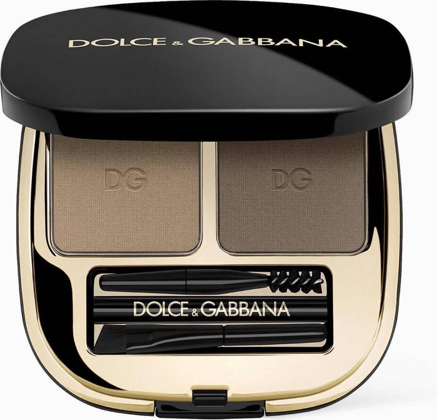 Dolce & Gabbana Makeup Dolce & Gabanna Emotioneyes Brow Powder Duo Natural Brunette Wenkbrauwpoeder