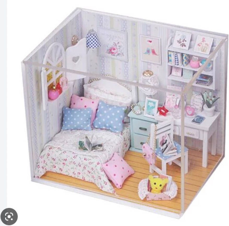 Doll House Miniatuurhuisje bouwpakket Miniature huisje Diy dollhouse Adabelle's Room