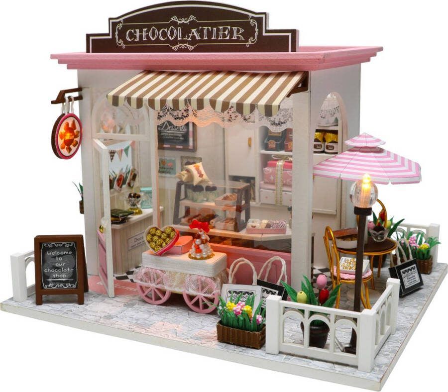 Doll House Miniatuurhuisje bouwpakket Miniature huisje Diy dollhouse Cocoa's Fantastic Ideas