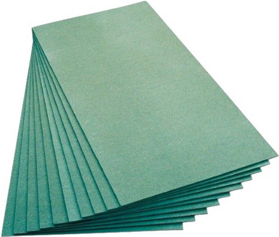 Dollux Ondervloer platen Groene platen ondertapijttegel|Softboard 7mm 19dB pak 7m2