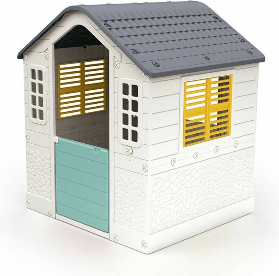 Dolu 3311 Speelhuis Wit Blauw Geel