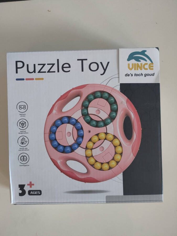 Dolvince 3d draaipuzzel breinbreker denkspel schuifpuzzel 3 in 1 puzzel spel rubiks cube