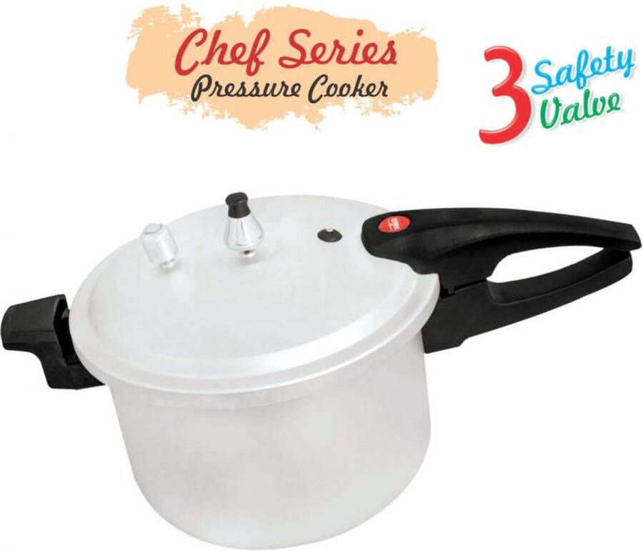 DOMESTIC Snelkookpan (Chef Pressure Cooker-11ltr)